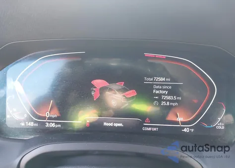 2021 BMW 330I xDrive z USA, uszkodzony, nr VIN 3MW5R7J02M8C01491